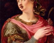 Saint Catherine Of Alexandria - 米歇尔·托西尼
